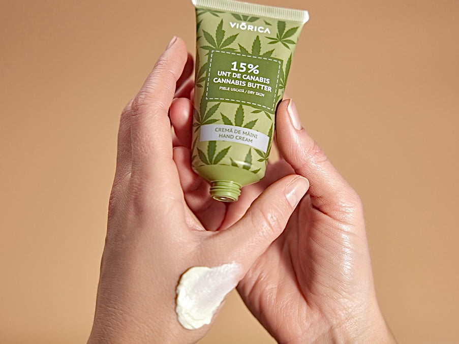 CRÈME POUR LES MAINS 15% DE BEURRE DE CHANVRE