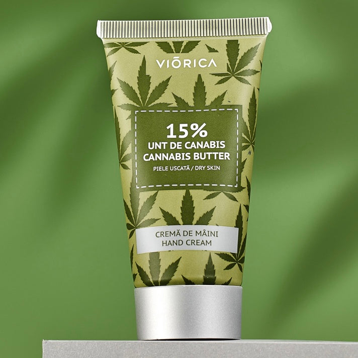 CRÈME POUR LES MAINS 15% DE BEURRE DE CHANVRE