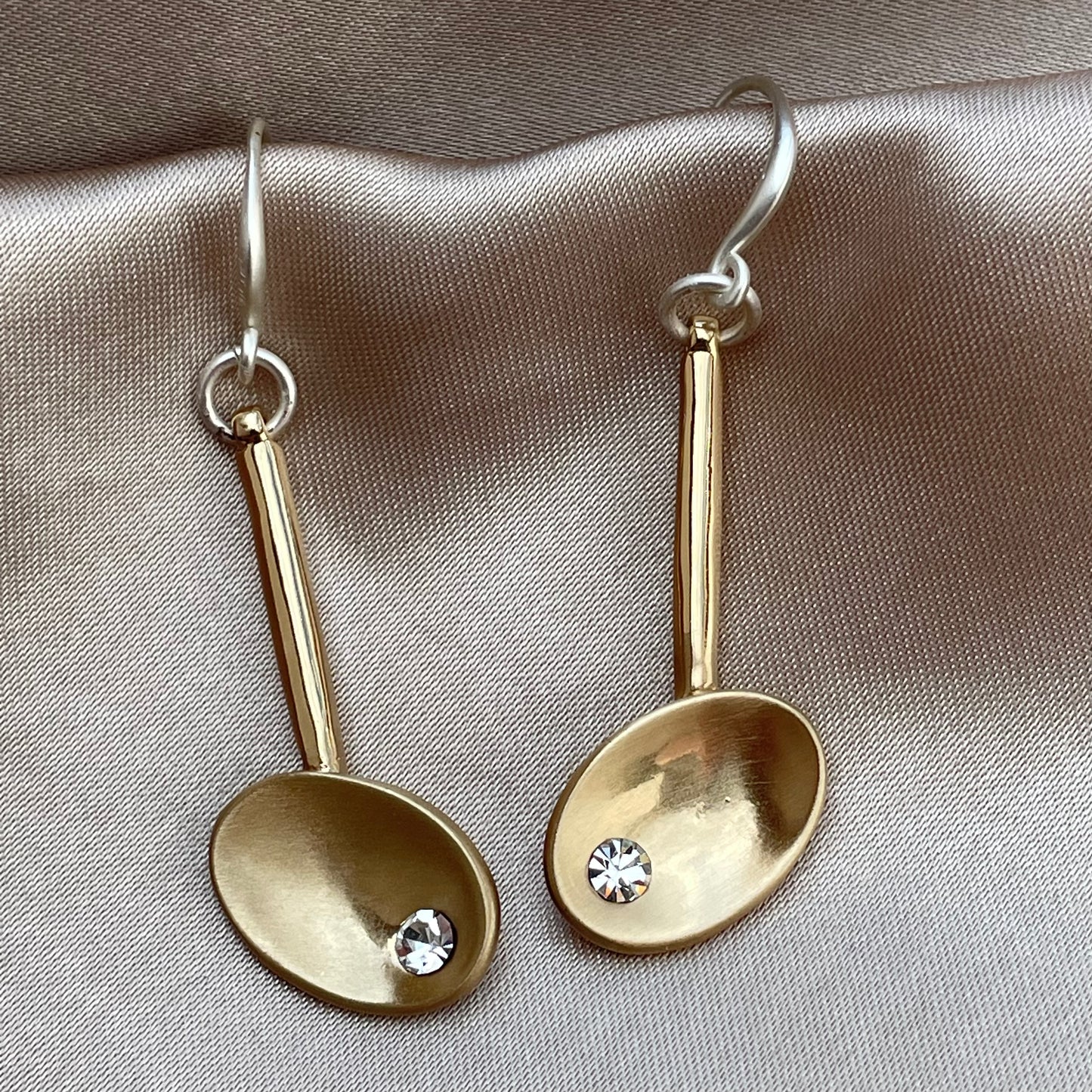 Boucles d'Oreilles DO RE MI Dorées