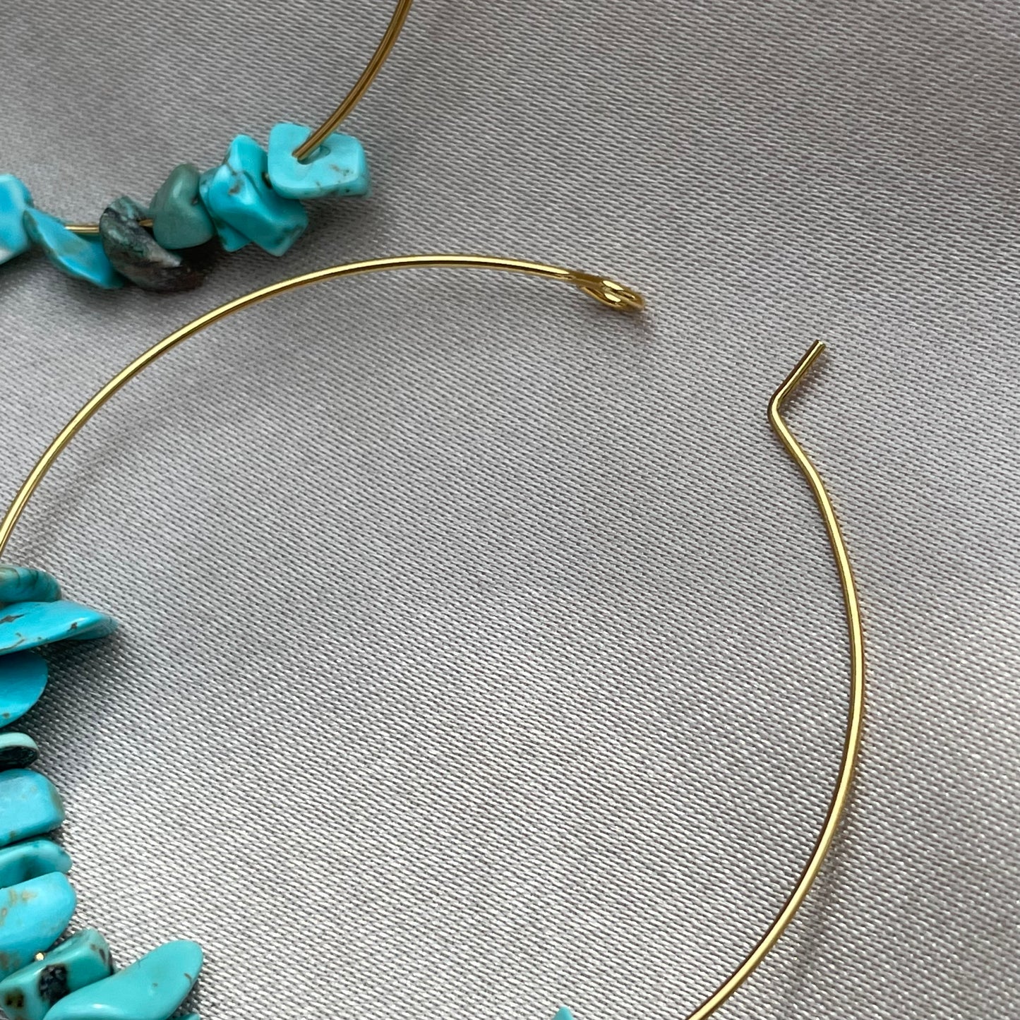 Boucles d'Oreilles Turquoise
