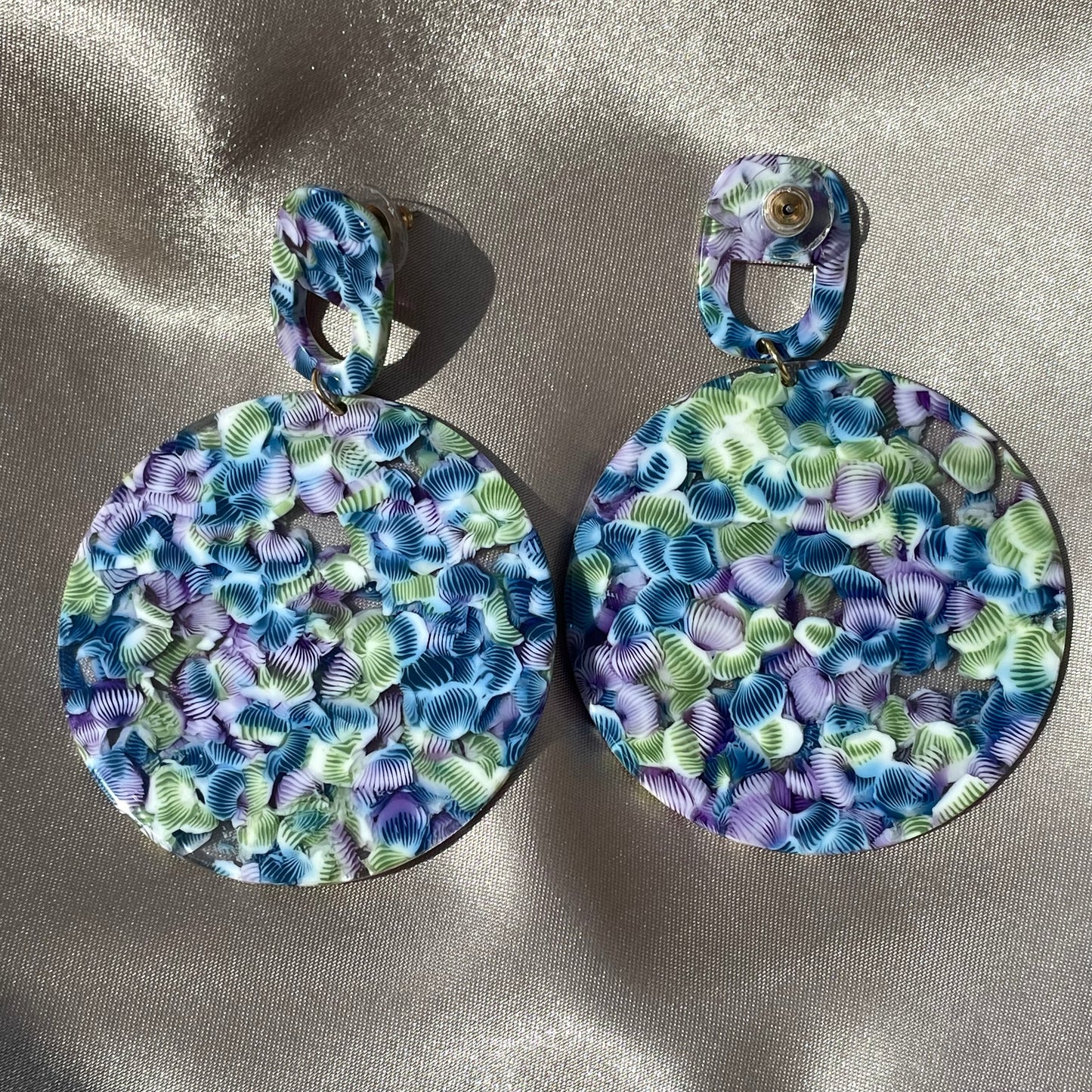 Boucles d'Oreilles Acrylique