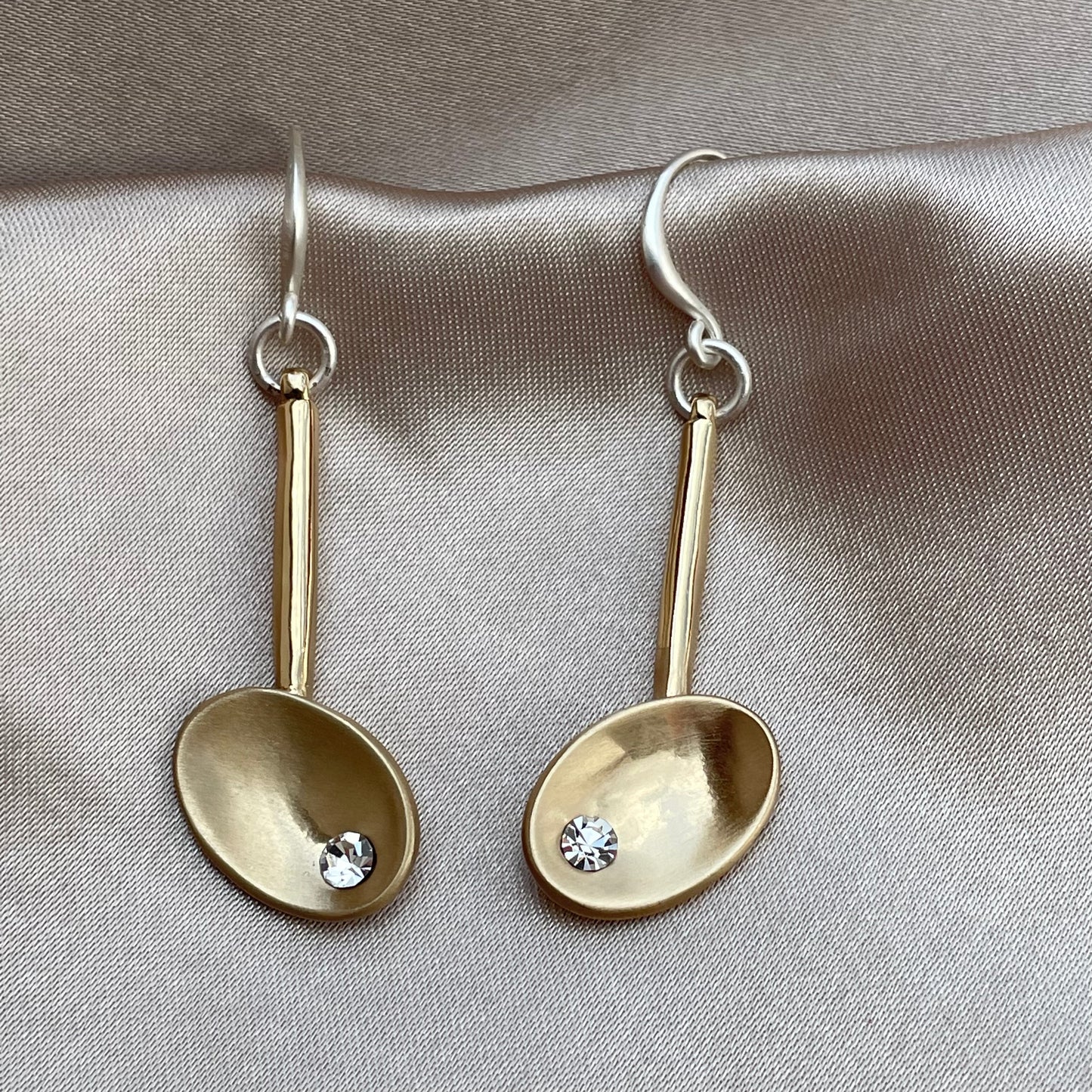 Boucles d'Oreilles DO RE MI Dorées