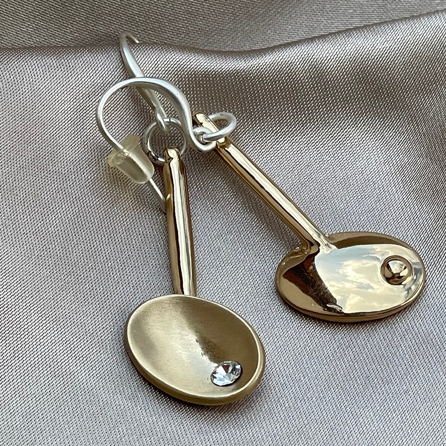 Boucles d'Oreilles DO RE MI Dorées