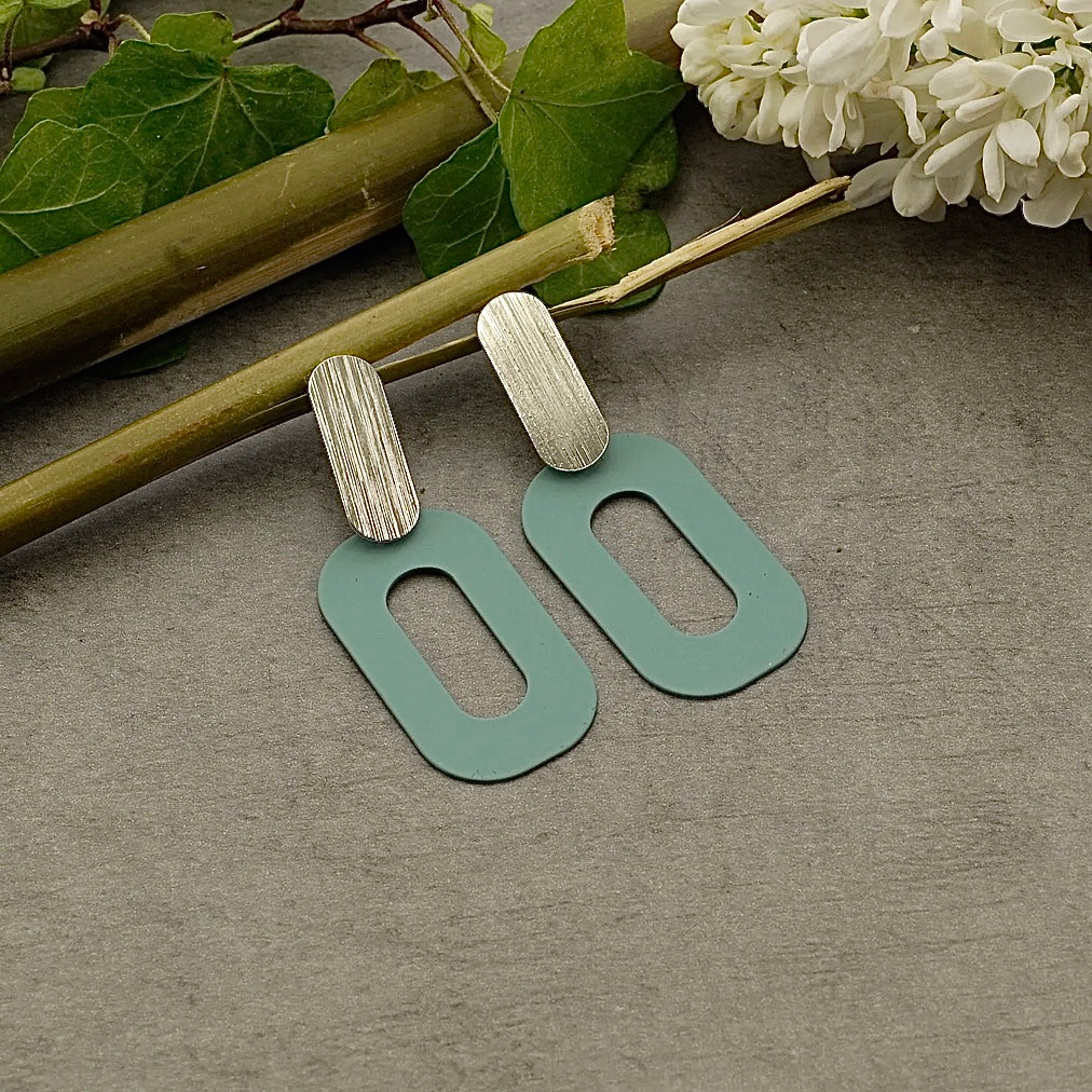 Boucles d'Oreilles O’ Vert
