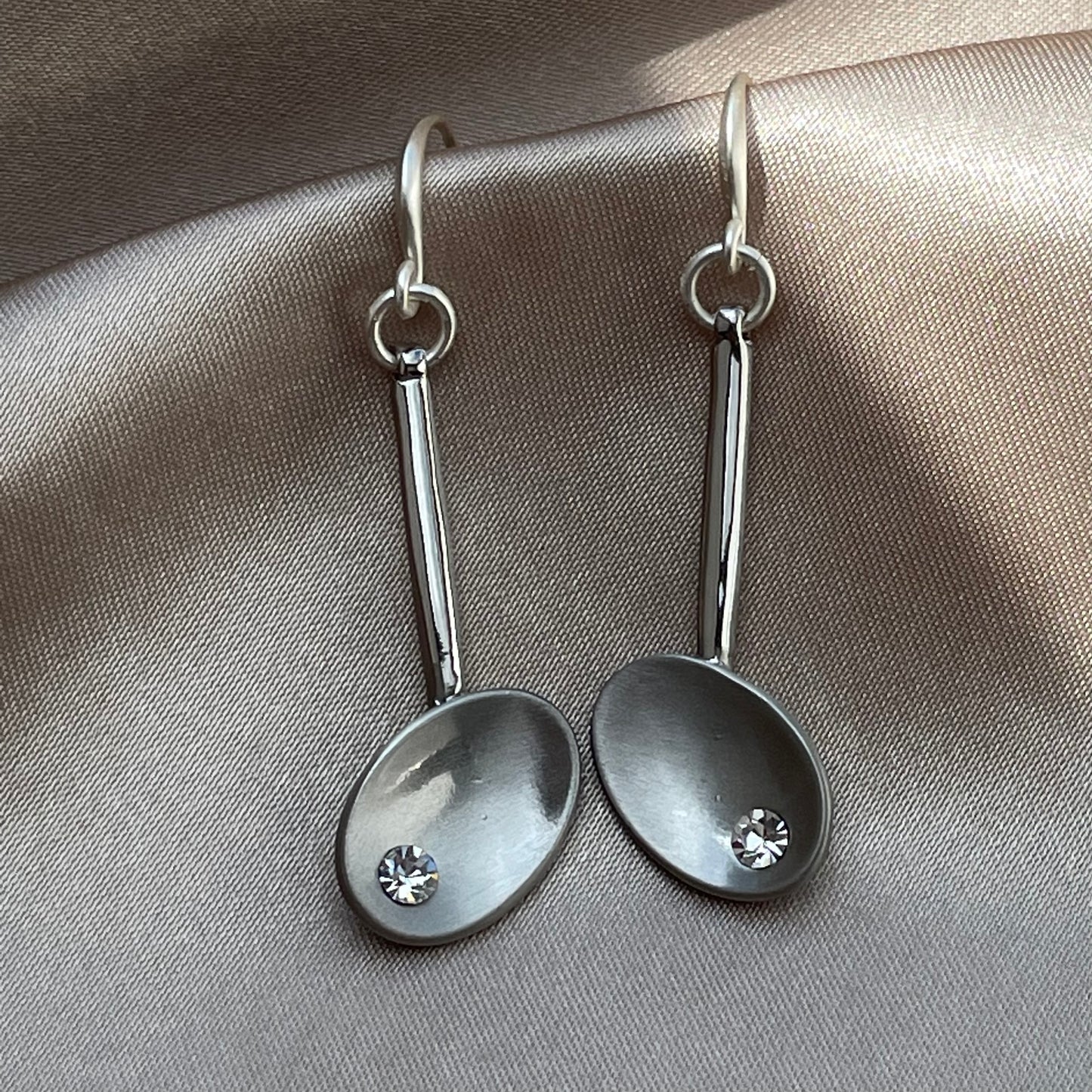 Boucles d'Oreilles DO RE MI Argentées