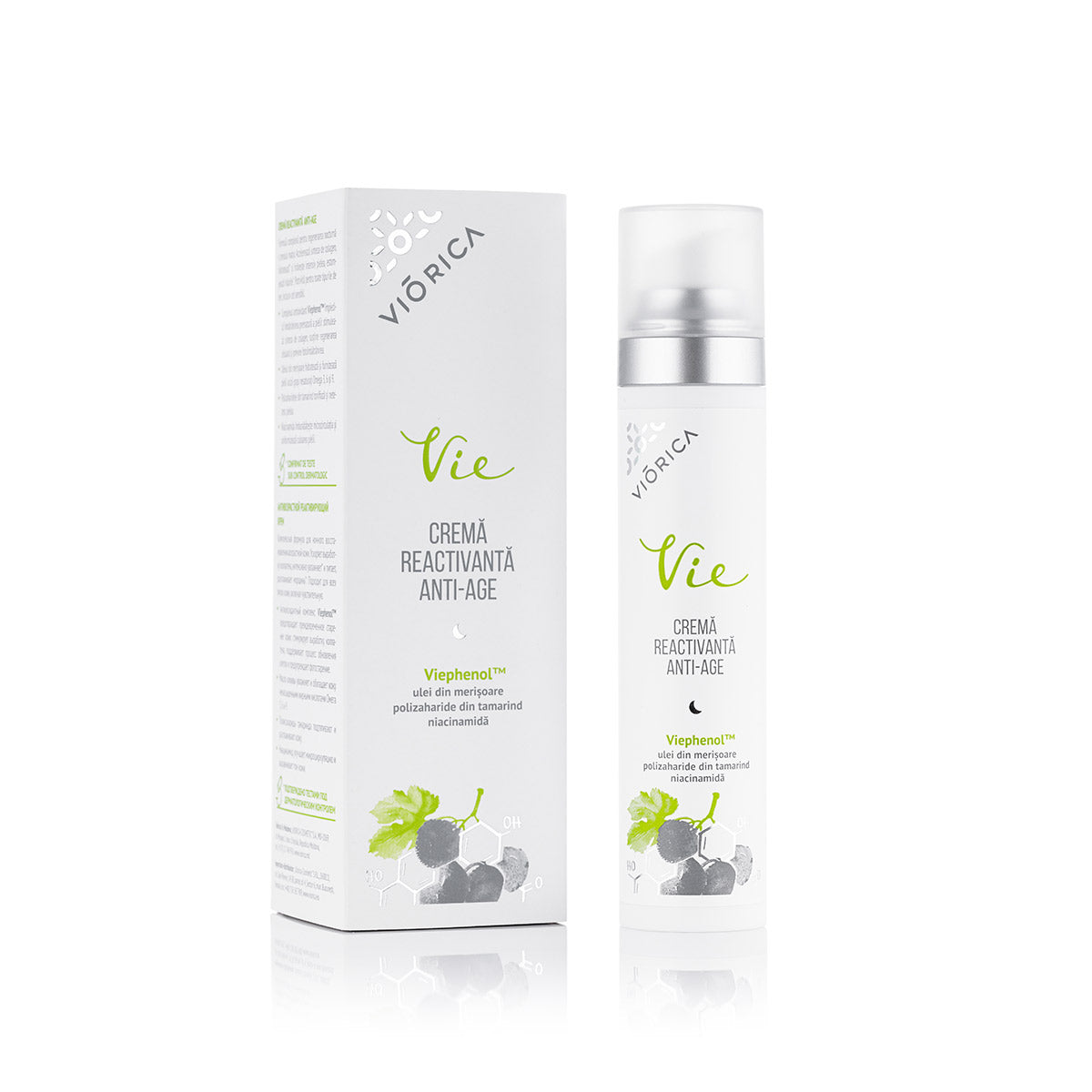 CRÈME DE NUIT ANTI-ÂGE RÉACTIVANTE "VIE"