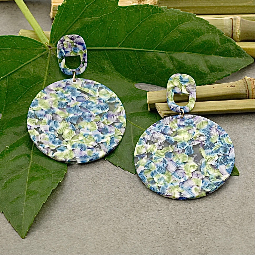 Boucles d'Oreilles Acrylique