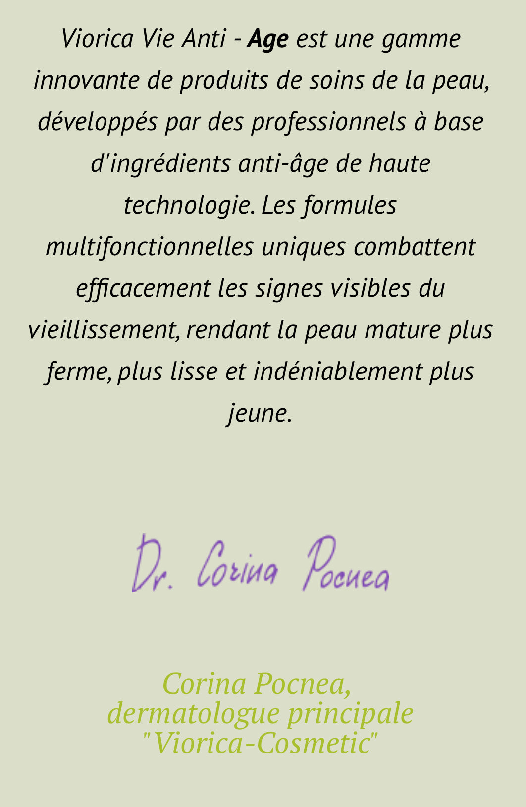 CRÈME DE NUIT ANTI-ÂGE RÉACTIVANTE "VIE"