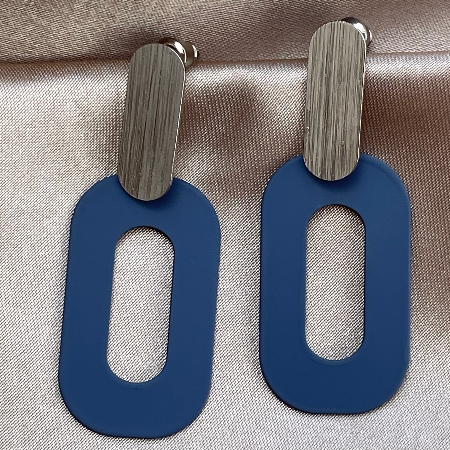 Boucles d'Oreilles O’ Bleu